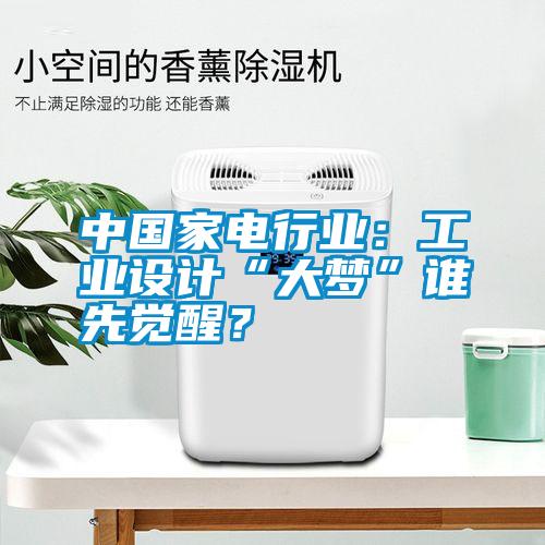 中國家電行業(yè)：工業(yè)設計“大夢”誰先覺醒？