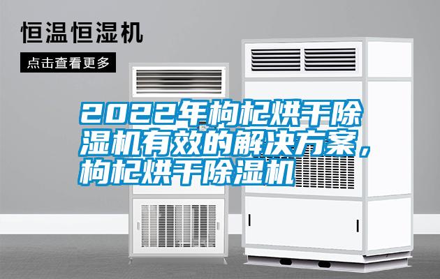 2022年枸杞烘干除濕機(jī)有效的解決方案，枸杞烘干除濕機(jī)