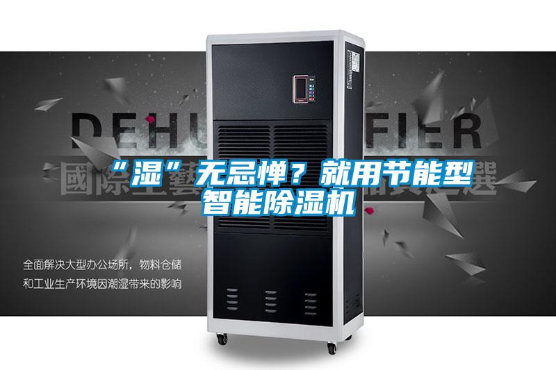 “濕”無忌憚？就用節(jié)能型智能除濕機