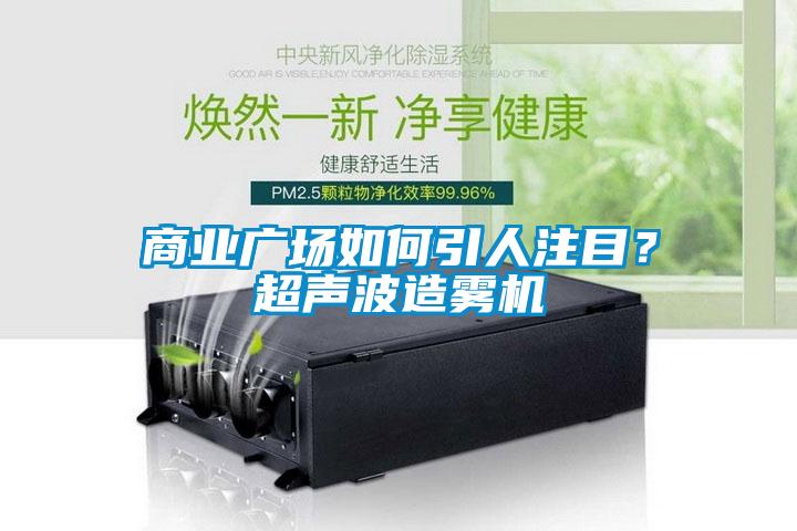 商業(yè)廣場如何引人注目？超聲波造霧機(jī)