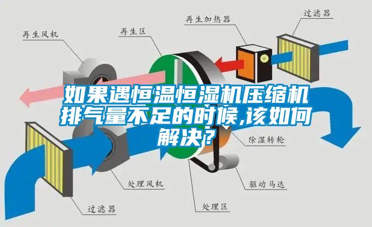 如果遇恒溫恒濕機壓縮機排氣量不足的時候,該如何解決？