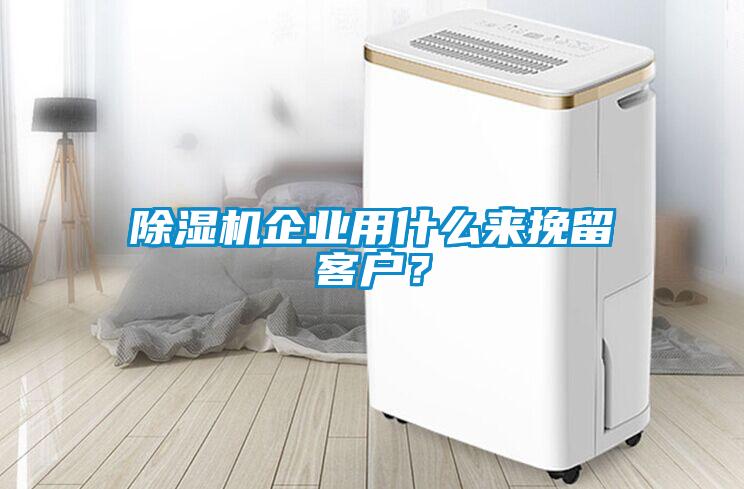 除濕機(jī)企業(yè)用什么來挽留客戶？