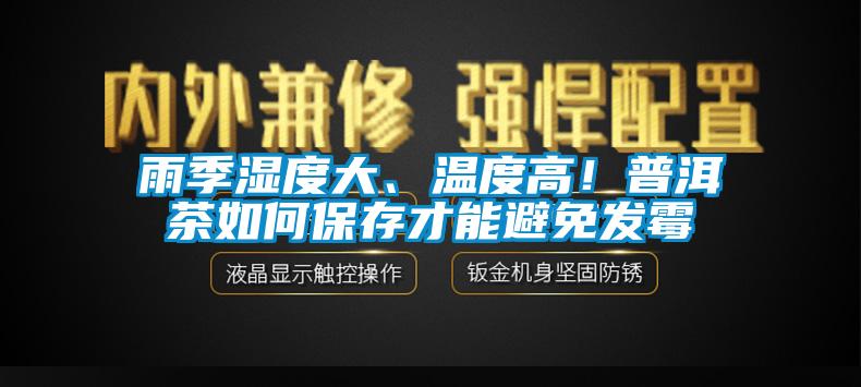 雨季濕度大、溫度高！普洱茶如何保存才能避免發(fā)霉