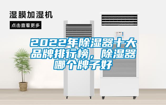 2022年除濕器十大品牌排行榜，除濕器哪個牌子好