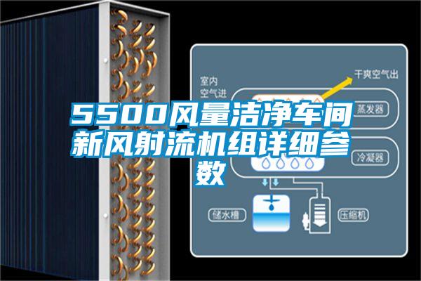 5500風量潔凈車間新風射流機組詳細參數(shù)