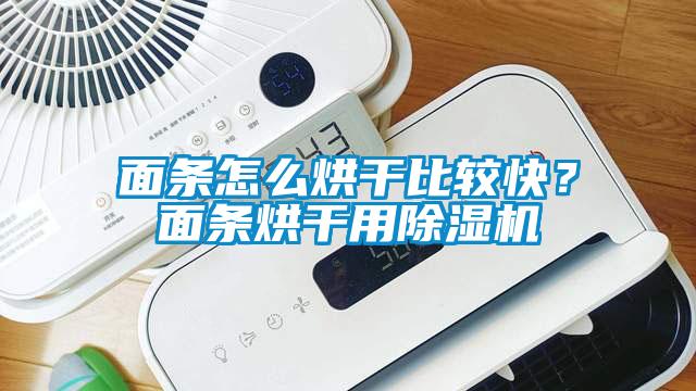 面條怎么烘干比較快？面條烘干用除濕機