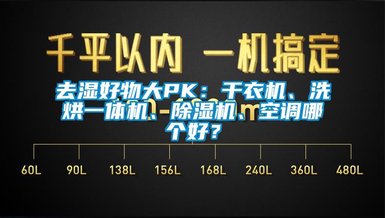 去濕好物大PK：干衣機(jī)、洗烘一體機(jī)、除濕機(jī)、空調(diào)哪個好？