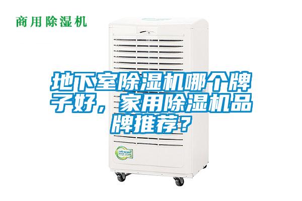 地下室除濕機哪個牌子好，家用除濕機品牌推薦？