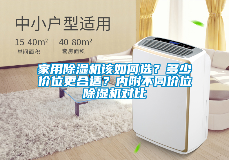 家用除濕機該如何選？多少價位更合適？內(nèi)附不同價位除濕機對比