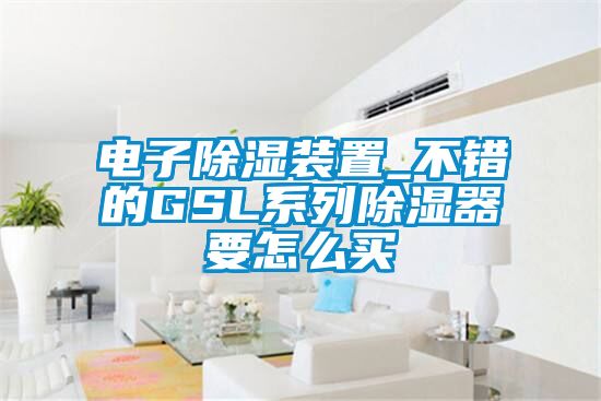 電子除濕裝置_不錯(cuò)的GSL系列除濕器要怎么買(mǎi)