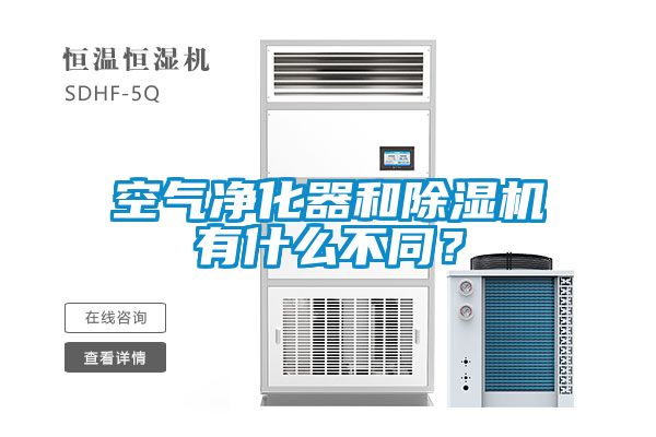 空氣凈化器和除濕機(jī)有什么不同？