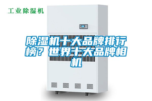 除濕機十大品牌排行榜？世界十大品牌相機