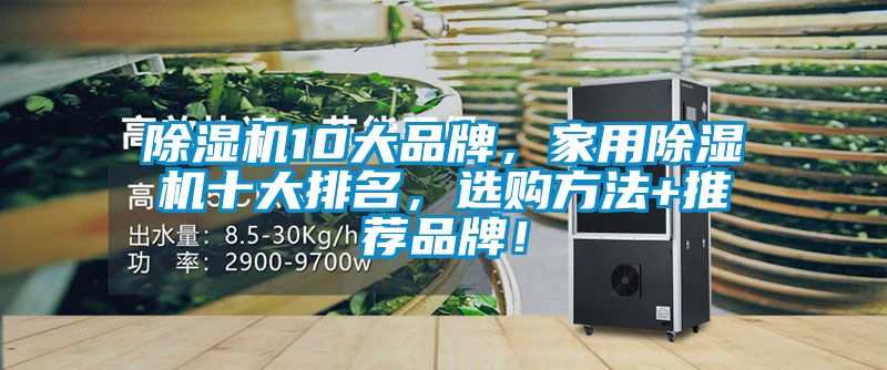 除濕機(jī)10大品牌，家用除濕機(jī)十大排名，選購(gòu)方法+推薦品牌！