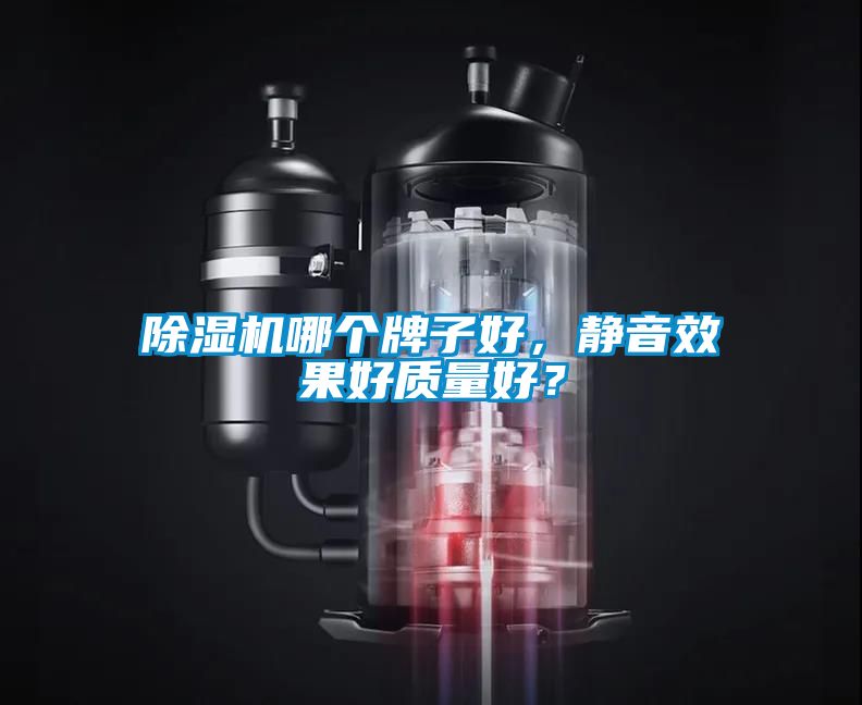 除濕機哪個牌子好，靜音效果好質量好？