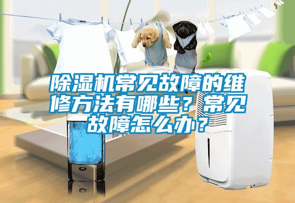 除濕機常見故障的維修方法有哪些？常見故障怎么辦？