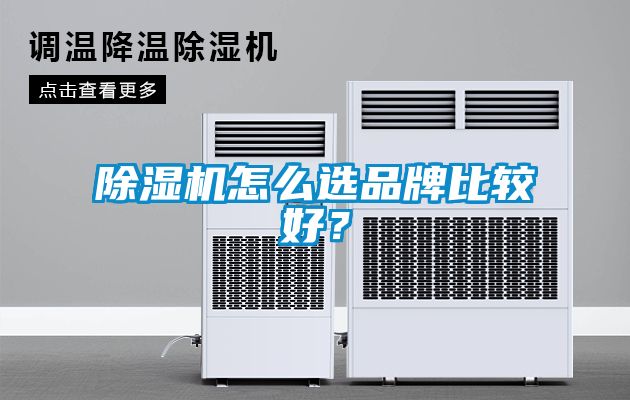 除濕機(jī)怎么選品牌比較好？